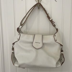 Matt & Nat white vegan leather purse